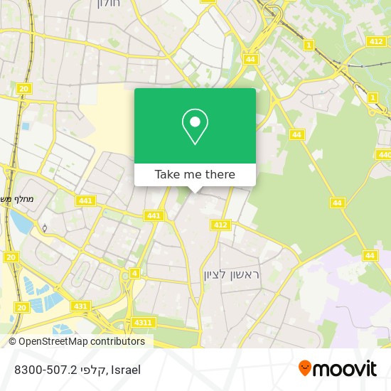 קלפי 8300-507.2 map