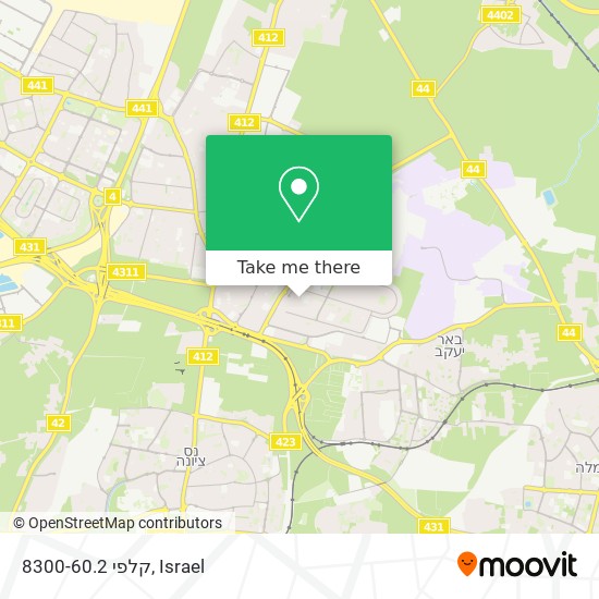 קלפי 8300-60.2 map