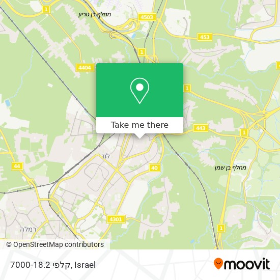 קלפי 7000-18.2 map