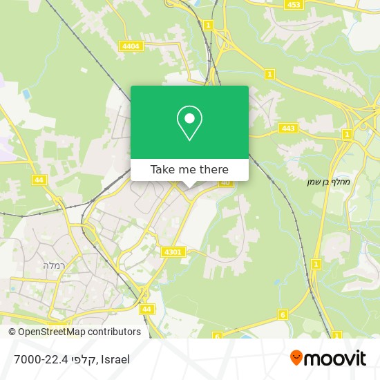 קלפי 7000-22.4 map