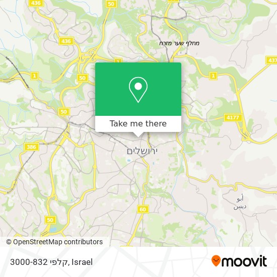 קלפי 3000-832 map