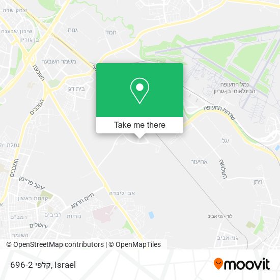 קלפי 696-2 map