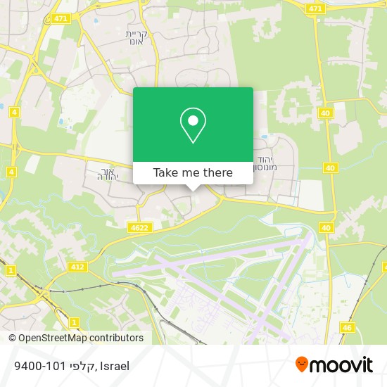 קלפי 9400-101 map