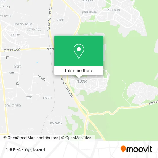 Карта קלפי 1309-4