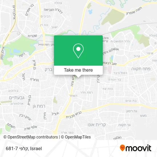 Карта קלפי 681-7