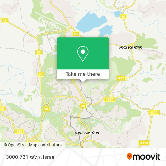 קלפי 3000-731 map