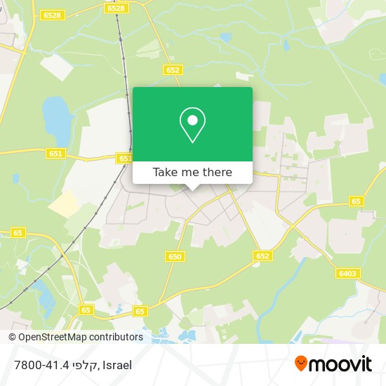 קלפי 7800-41.4 map