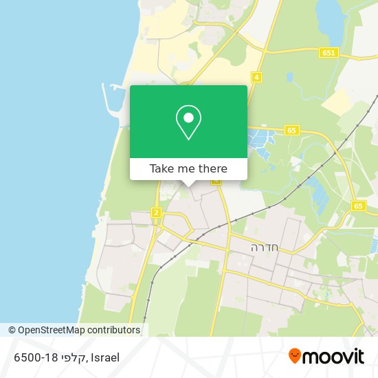 קלפי 6500-18 map