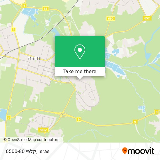 קלפי 6500-80 map