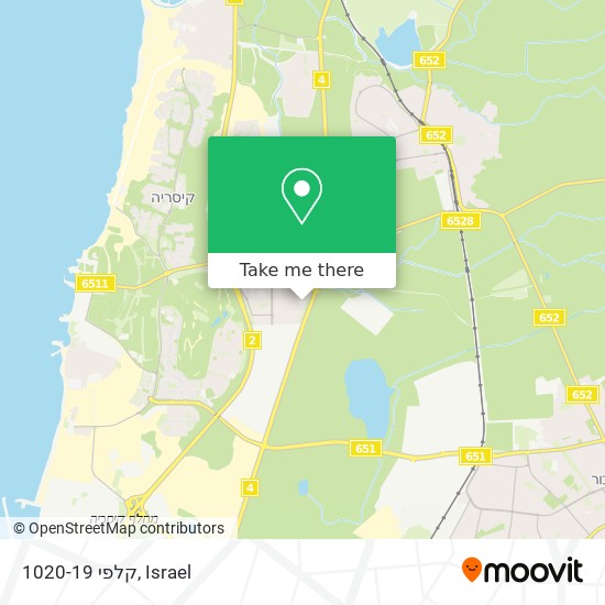 קלפי 1020-19 map