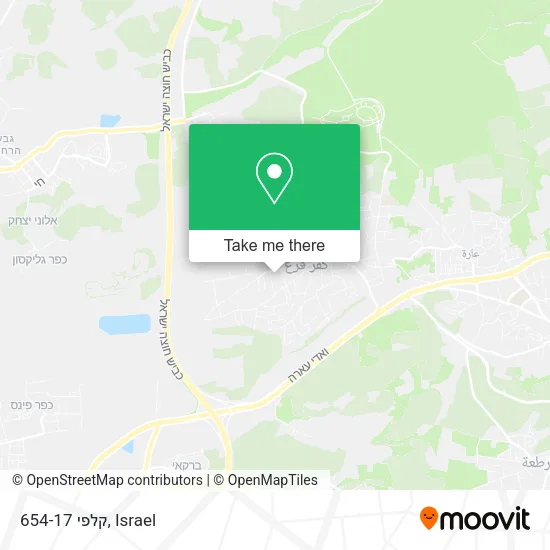 Карта קלפי 654-17