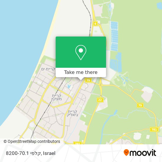 קלפי 8200-70.1 map