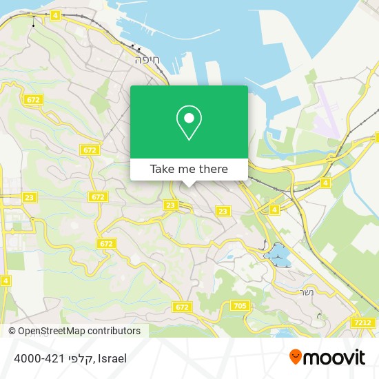 קלפי 4000-421 map