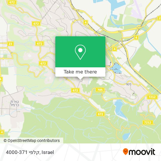 קלפי 4000-371 map