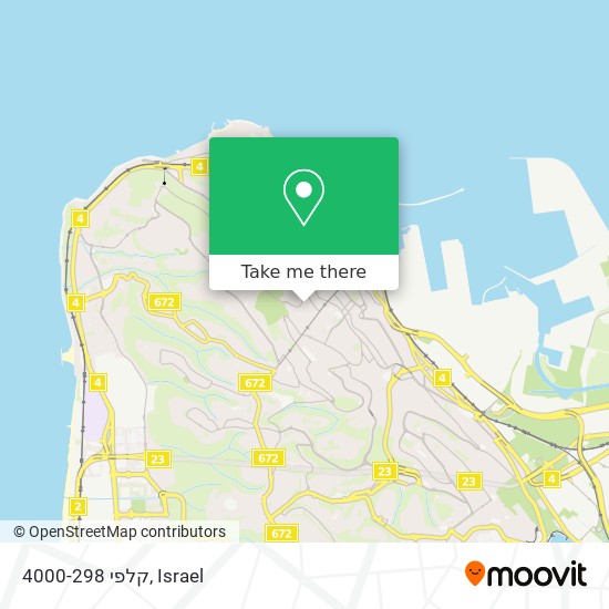 קלפי 4000-298 map