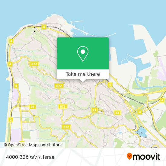 קלפי 4000-326 map