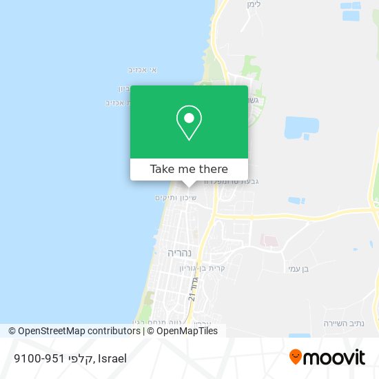 קלפי 9100-951 map