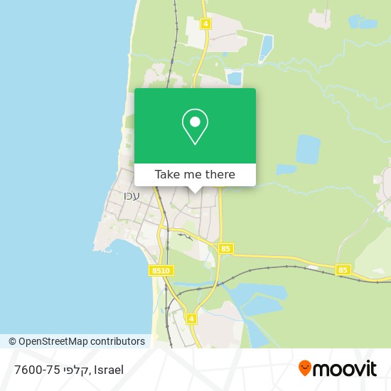 קלפי 7600-75 map