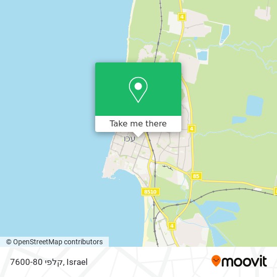 קלפי 7600-80 map