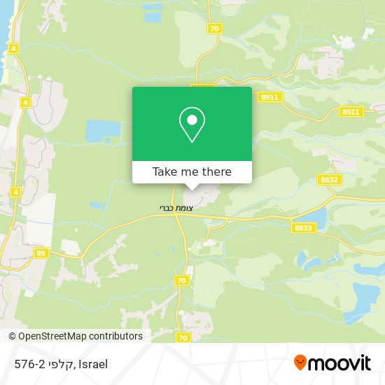 קלפי 576-2 map