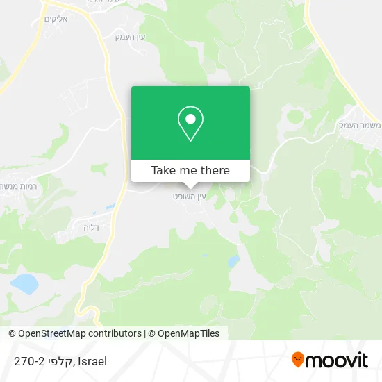 Карта קלפי 270-2