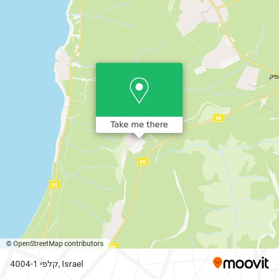 קלפי 4004-1 map