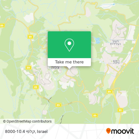 קלפי 8000-10.4 map