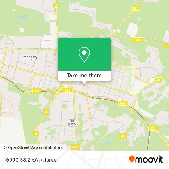 קלפי 6900-38.2 map