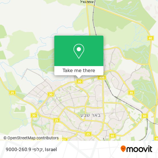 קלפי 9000-260.9 map