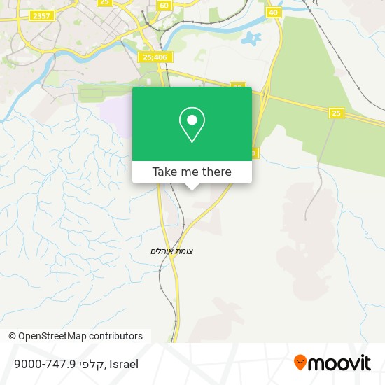 קלפי 9000-747.9 map