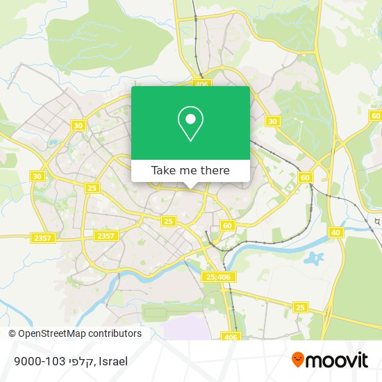 קלפי 9000-103 map