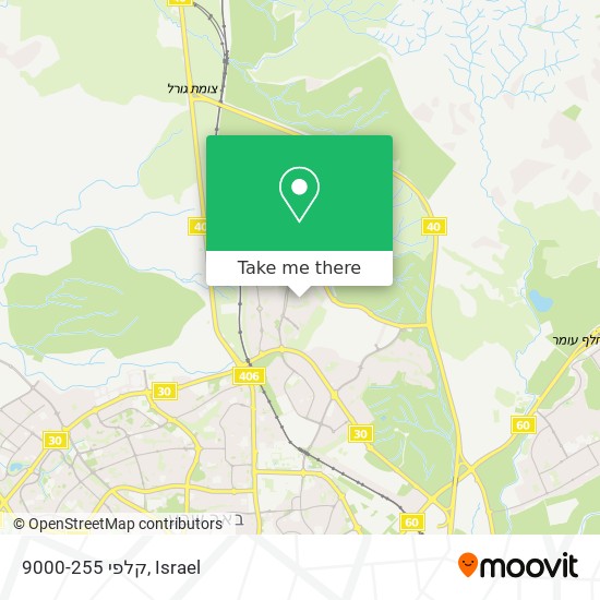 קלפי 9000-255 map