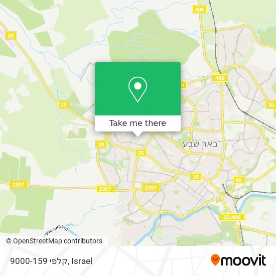 קלפי 9000-159 map