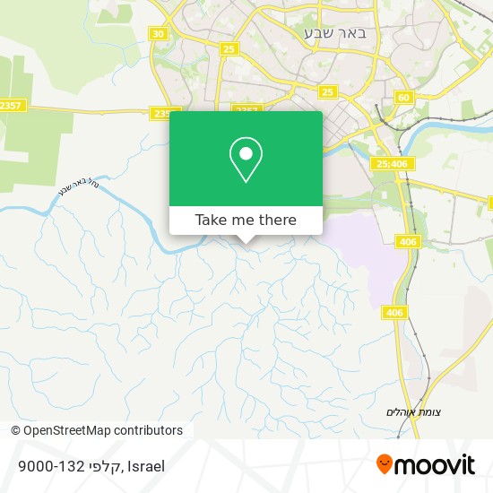 קלפי 9000-132 map