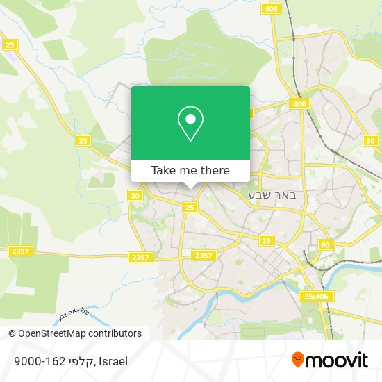 קלפי 9000-162 map