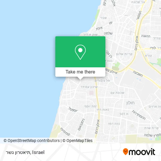 Карта תיאטרון גשר