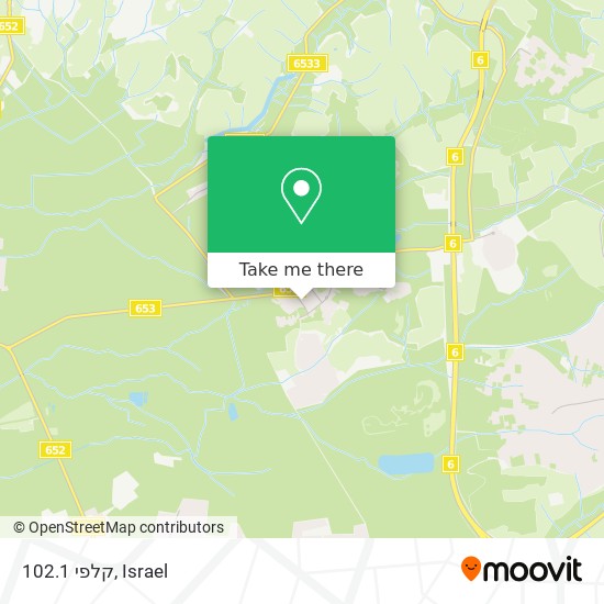 קלפי 102.1 map