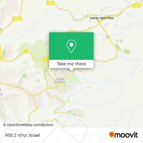 קלפי 950.2 map