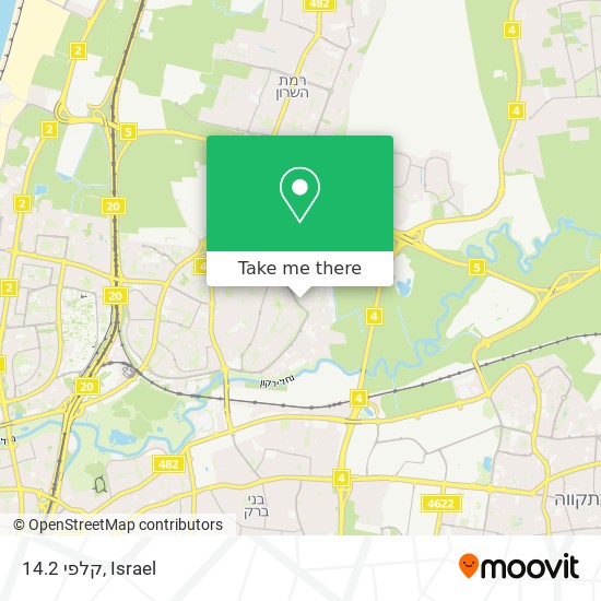 קלפי 14.2 map