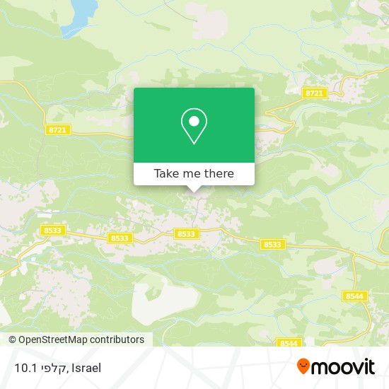 קלפי 10.1 map