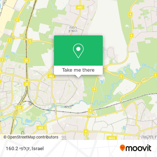 קלפי 160.2 map