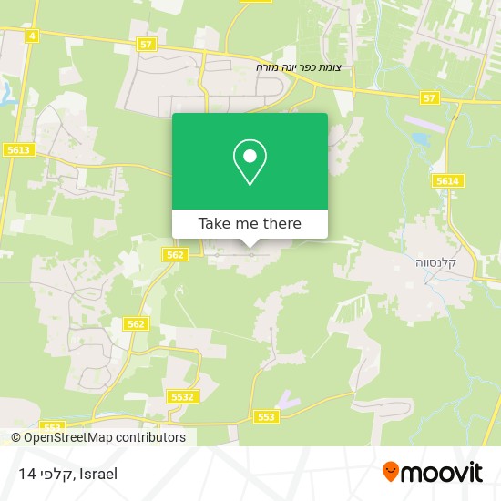 קלפי 14 map