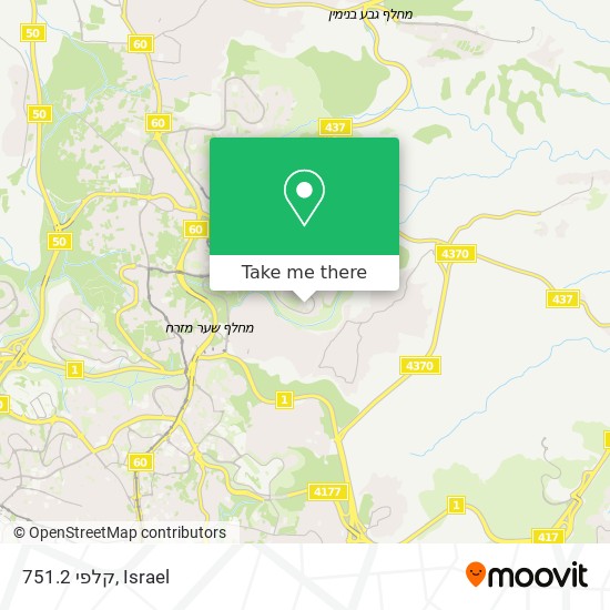 קלפי 751.2 map