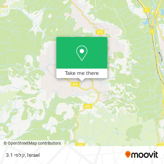 קלפי 3.1 map