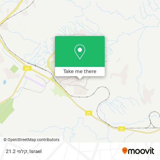 קלפי 21.2 map