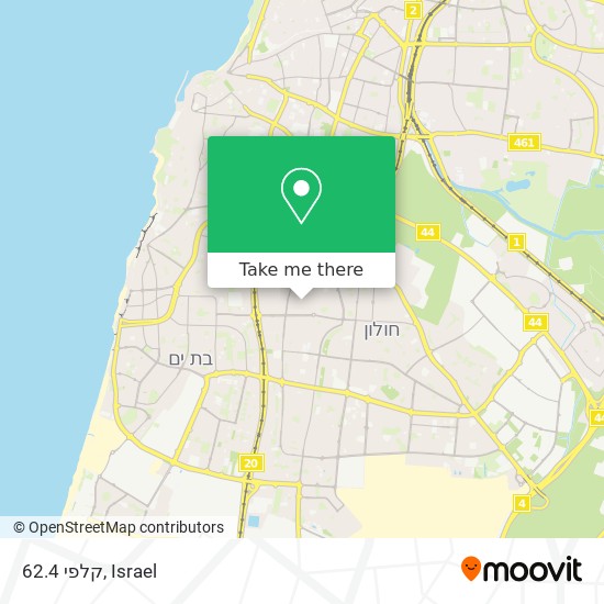 קלפי 62.4 map