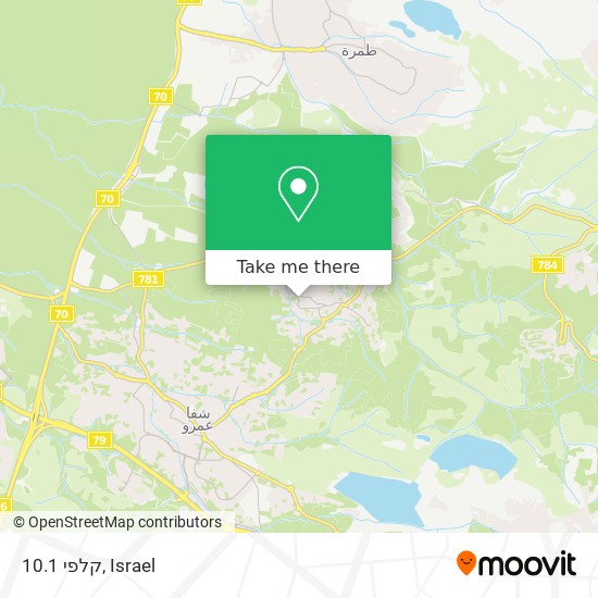 קלפי 10.1 map