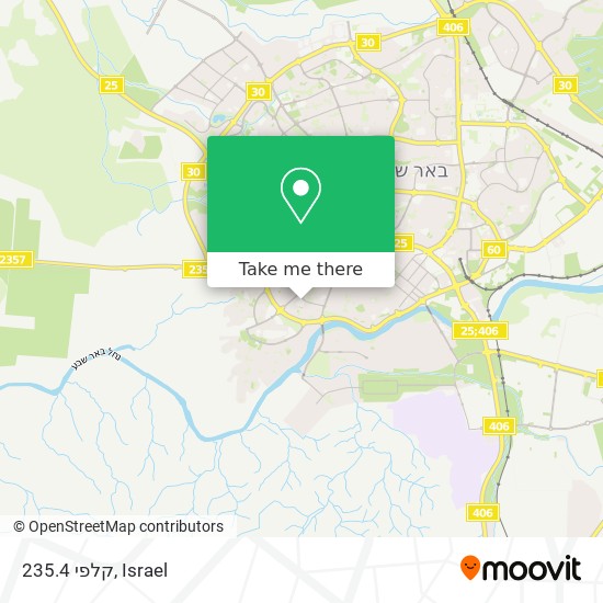 קלפי 235.4 map