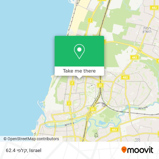 קלפי 62.4 map