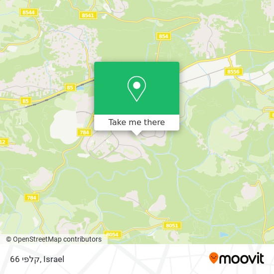 קלפי 66 map